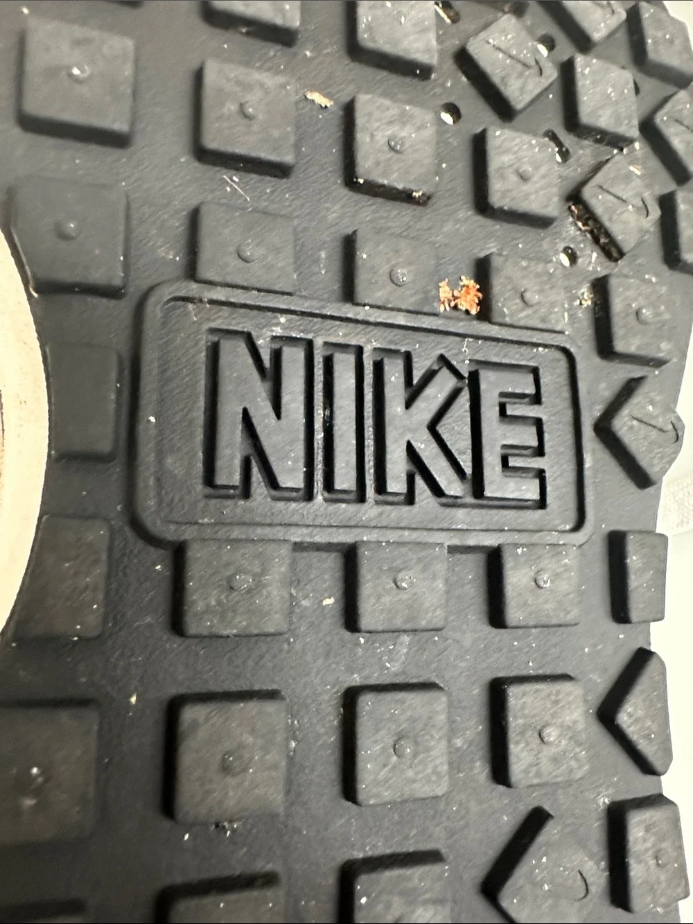 Nike Women Beige and Black Swoosh Runner